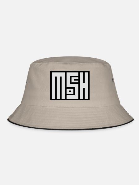 MOSCH - Bucket Hat - Khaki/Schwarz