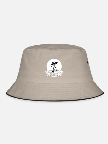 Begeisterter Astronom Sternwarte - Bucket Hat - Khaki/Schwarz
