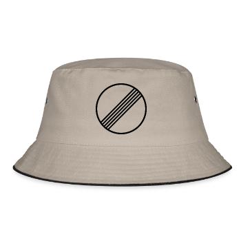 MINIMAL ILLIMITÉ par Unlimited Apparel - Bob - kaki/noir - Devant