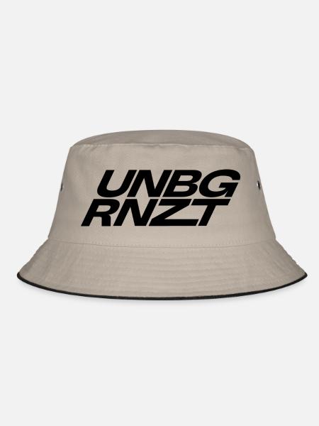 UNBGRNZT by Unlimited Apparel - Bucket Hat - khaki/black - Front