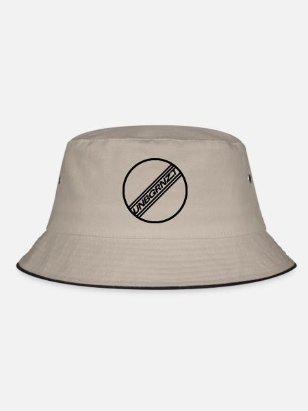 UNBGRNZT by Unlimited Apparel - Bucket Hat - khaki/black - Front