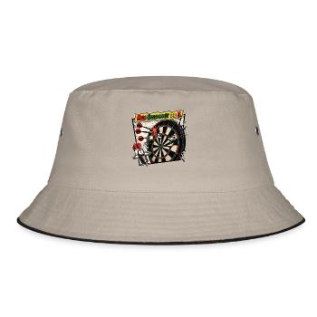 Mein Hassdoppel? Die 5 - Bucket Hat - Khaki/Schwarz - Vorne