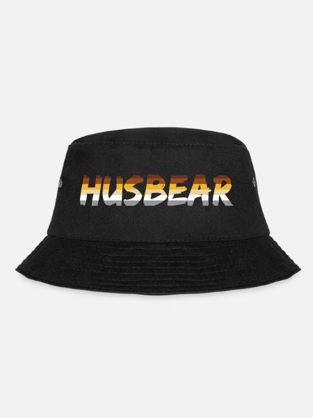 HUSBEAR GAY LGBT PRIDE Bear Community - Bucket Hat - Schwarz