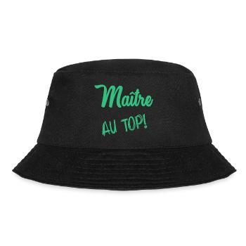 MASTER - Bucket Hat - black - Front - Lela (165cm)