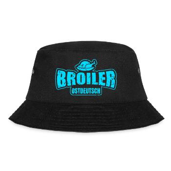 Broiler Ostdeutsch - Bucket Hat - Schwarz - Vorne