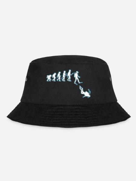Taucher Evolution - Bucket Hat - Schwarz