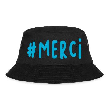 VIELEN DANK. DANKE. VIELEN DANK. JAHRESTAG. GEBURT. - Bucket Hat - Schwarz - Vorne