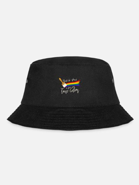 Gay Pride - Bucket Hat - Schwarz