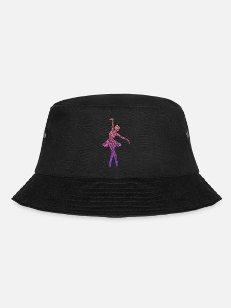 Balletttänzerin Ballerina Mädchen Ballett Tänzerin - Bucket Hat - Schwarz