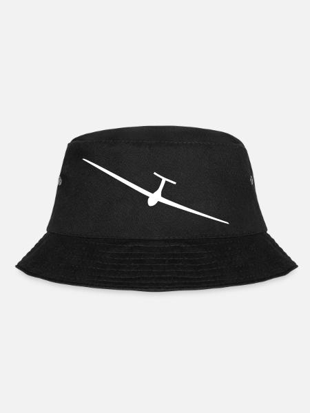 segelflieger - Bucket Hat - Schwarz