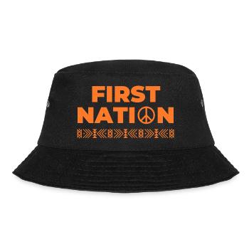 first nation indigenous USA - Bucket Hat - black - Front - Lela (165cm)