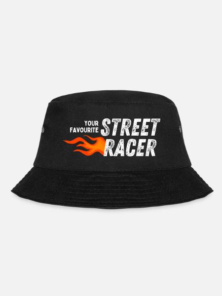 Dein Lieblings-Street-Racer - Bucket Hat - Schwarz