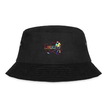 Reaktionsschneller Floorball Torwart - Bucket Hat - Schwarz - Vorne
