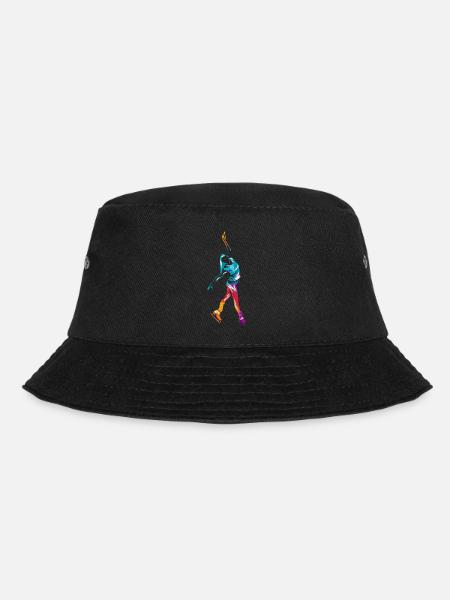 Anmutige Schlittschuhläuferin Kür - Bucket Hat - Schwarz
