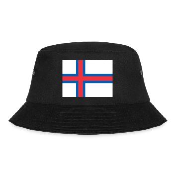 Färöer Inseln - Bucket Hat - Schwarz - Vorne