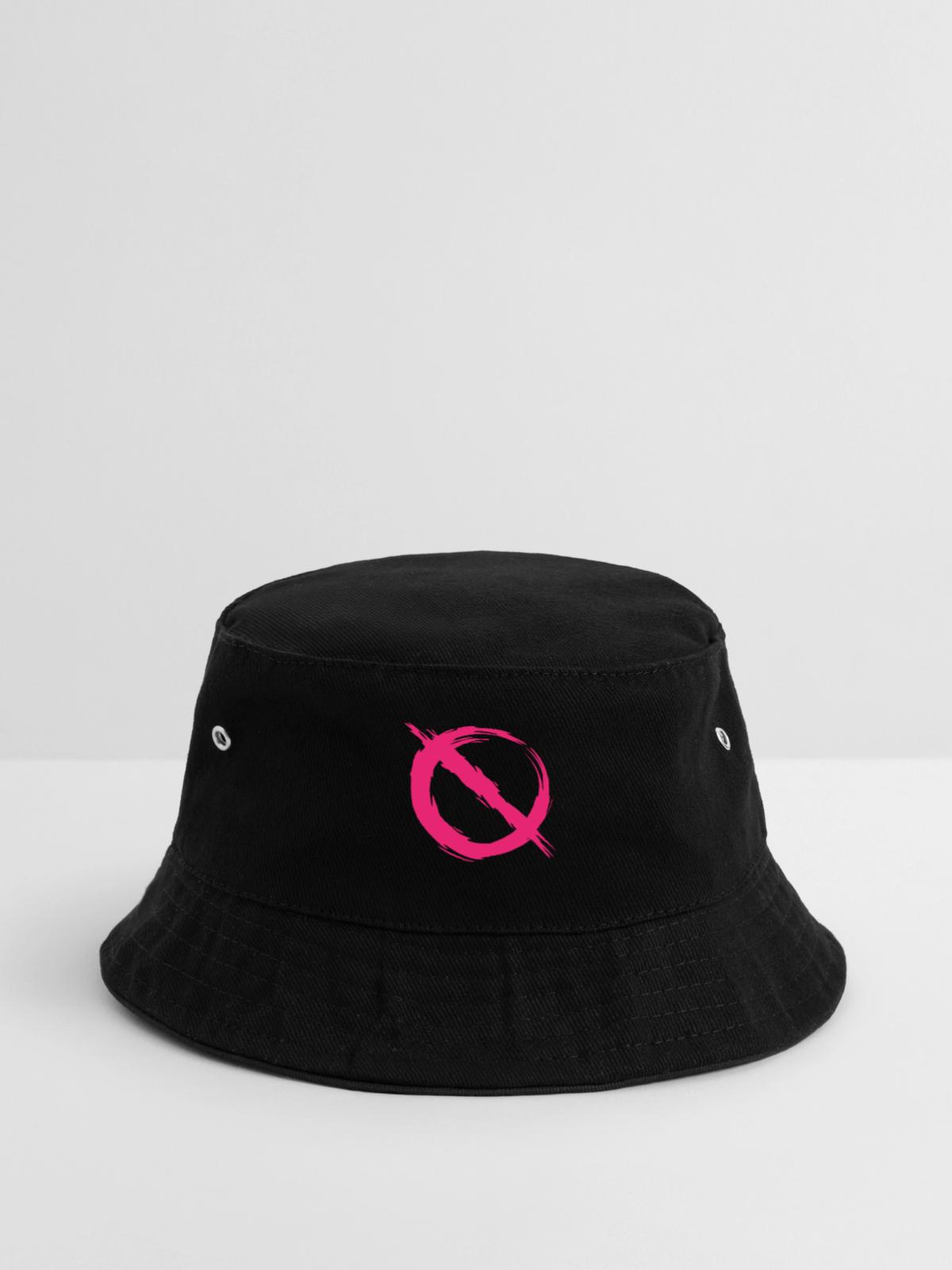 Verbot verboten - Bucket Hat - Schwarz - Vorne