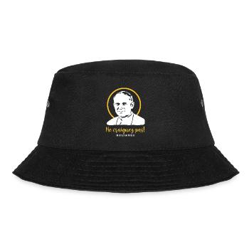 Fürchtet euch nicht - Papst Johannes Paul II JP2 - Bucket Hat - Schwarz - Vorne