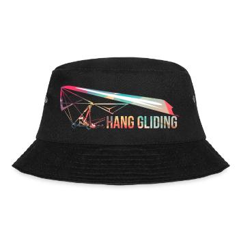 Mutiger Drachenflieger Höhenflug - Bucket Hat - Schwarz - Vorne