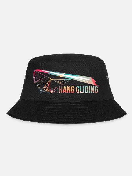 Mutiger Drachenflieger Höhenflug - Bucket Hat - Schwarz