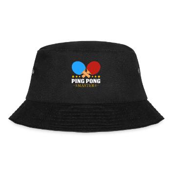 Tischtennis - Bucket Hat - Schwarz - Vorne - Lela (165cm)