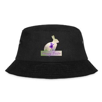 Happy Easter - Bucket Hat - Schwarz - Vorne