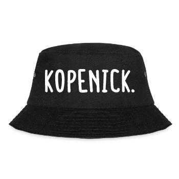 Köpenick Berlin Bezirk Fancy - Bucket Hat - Schwarz - Vorne - Lela (165cm)