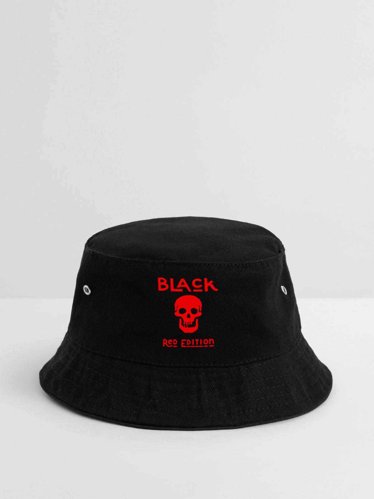 Black Red Edition - Bucket Hat - Schwarz - Vorne