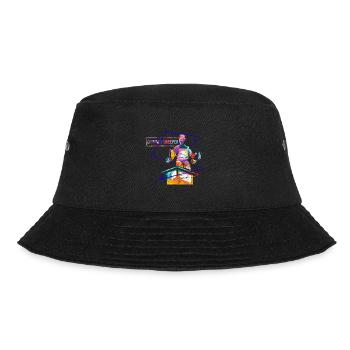 Flinker Schornsteinfeger Glücksbringer - Bucket Hat - Schwarz - Vorne