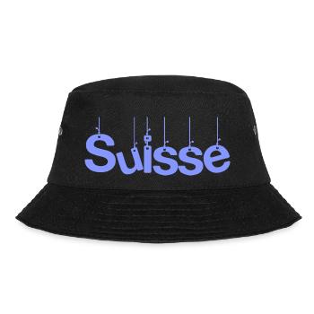 SUISSE. HUMOUR. PAYS. DRAPEAU. GENEVE. LAUSANNE - Bob - noir - Devant - Lela (165cm)