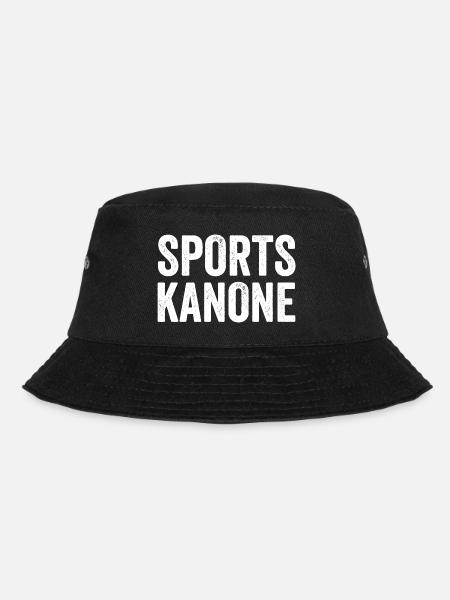 Sportskanone - Bucket Hat - Schwarz