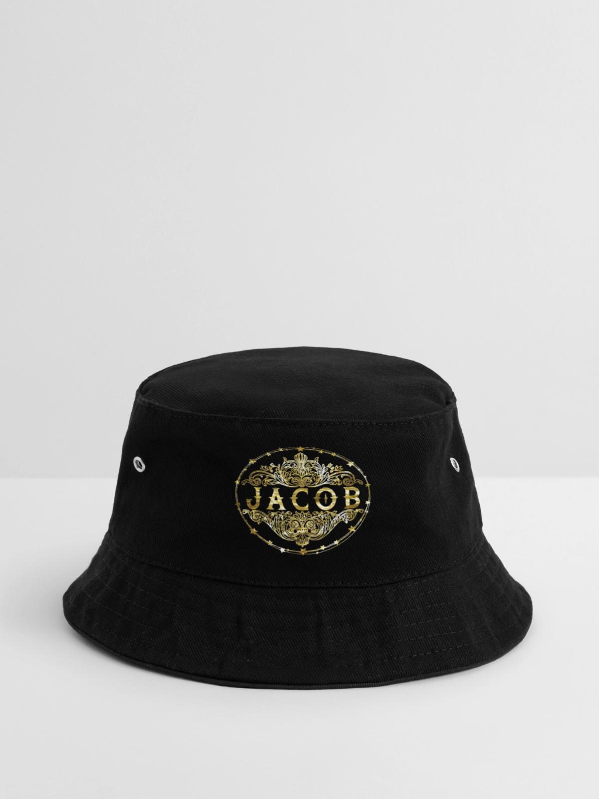 Jacob - Bucket Hat - Schwarz - Vorne
