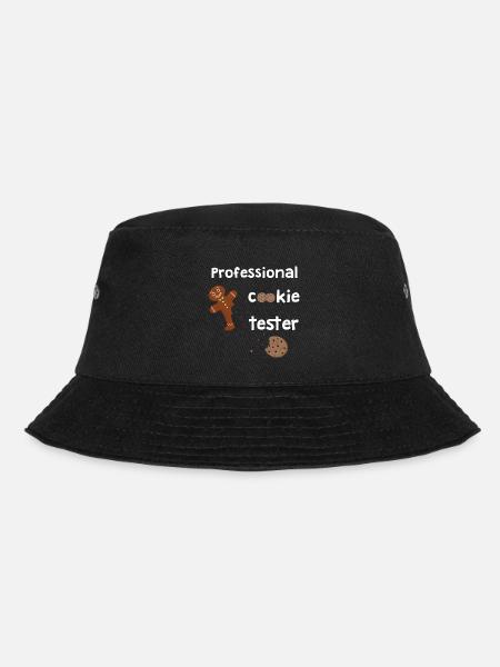 Professional Cookie Tester - Lebkuchenmann - Bucket Hat - Schwarz