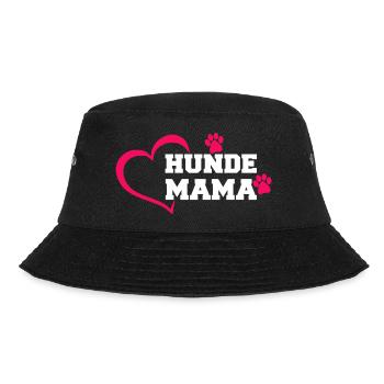 Hunde Mama - Bucket Hat - Schwarz - Vorne - Lela (165cm)