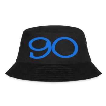 90. 90 JAHRE. 90-JÄHRIGES JUBILÄUM. 90-JÄHRIGES JUBILÄUM. - Bucket Hat - Schwarz - Vorne