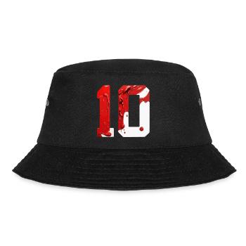 NON. 10 NUMÉRO 10 ROUGE BLANC 10E ANNIVERSAIRE - Bob - noir - Devant - Lela (165cm)