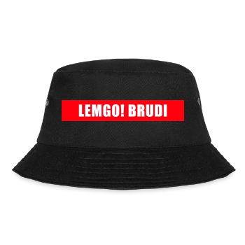 Lemgo! Brudi - Bucket Hat - Schwarz - Vorne