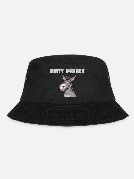 DIRTY DONKEY - Bucket Hat - black