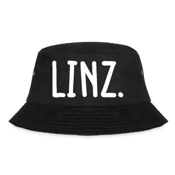 Linz Österreich Austria Fancy - Bucket Hat - Schwarz - Vorne - Lela (165cm)