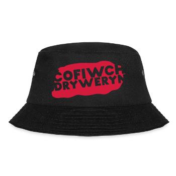 Cofiwch Dryweryn - Bucket Hat - Schwarz - Vorne - Lela (165cm)
