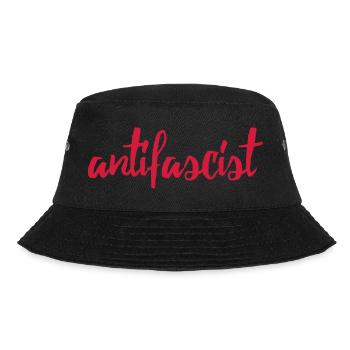 Always Antifascist - Bucket Hat - Schwarz - Vorne - Lela (165cm)
