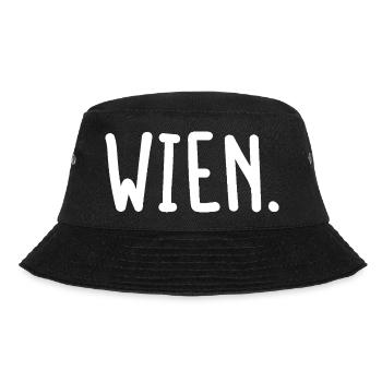 Wien Österreich Fancy - Bucket Hat - Schwarz - Vorne