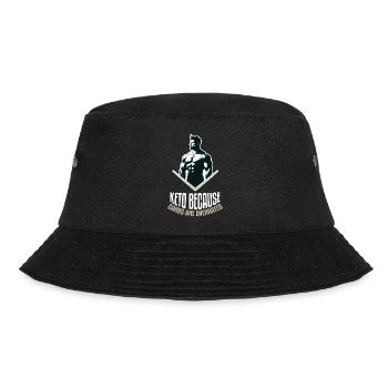 Entzückendes fröhliches Keto-Zitat - Bucket Hat - Schwarz - Vorne