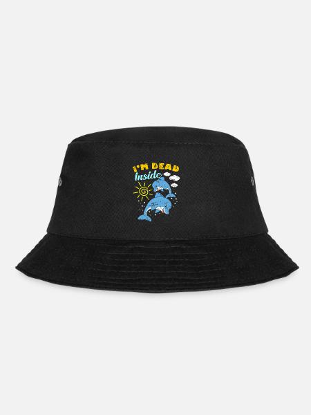 Dead Inside - Bucket Hat - Schwarz