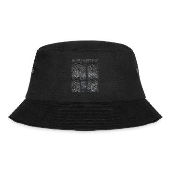 Akrobatische Akroyoga Partnerübung - Bucket Hat - Schwarz - Vorne