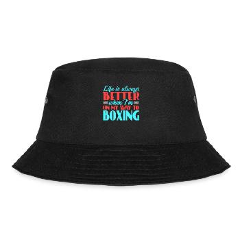 Boxing - Bucket Hat - Schwarz - Vorne
