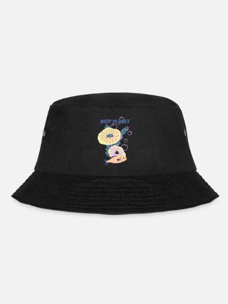 Deep Planet - Bucket Hat - Schwarz