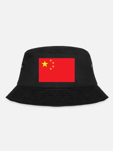 China - Bucket Hat - Schwarz