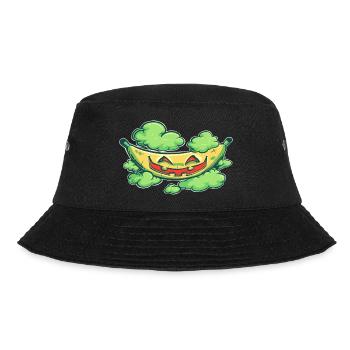 Halloween-Banane - Bucket Hat - Schwarz - Vorne