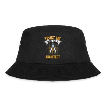 Architektenstiftung - Bucket Hat - Schwarz - Vorne