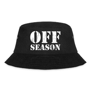 Off Season Bodybuilding Training Gym Fitness - Bucket Hat - Schwarz - Vorne